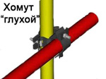 хомут глухой